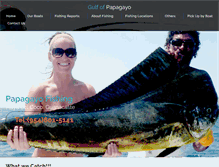 Tablet Screenshot of costa-rica-fishingtrips.com